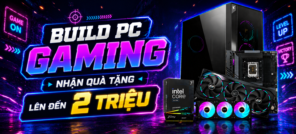 ƯU ĐÃI CỰC SỐC KHI BUILD PC