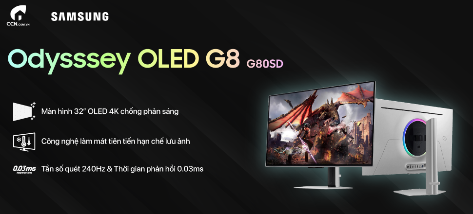 Samsung 32 inch Odyssey OLED G8 G80SD