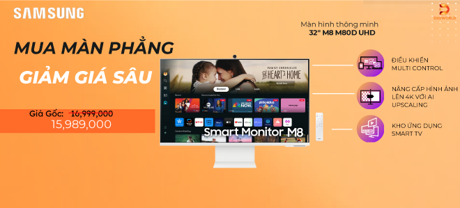 [𝗦𝗔𝗠𝗦𝗨𝗡𝗚] MUA MÀN PHẲNG,GIẢM GIÁ SÂU M80D