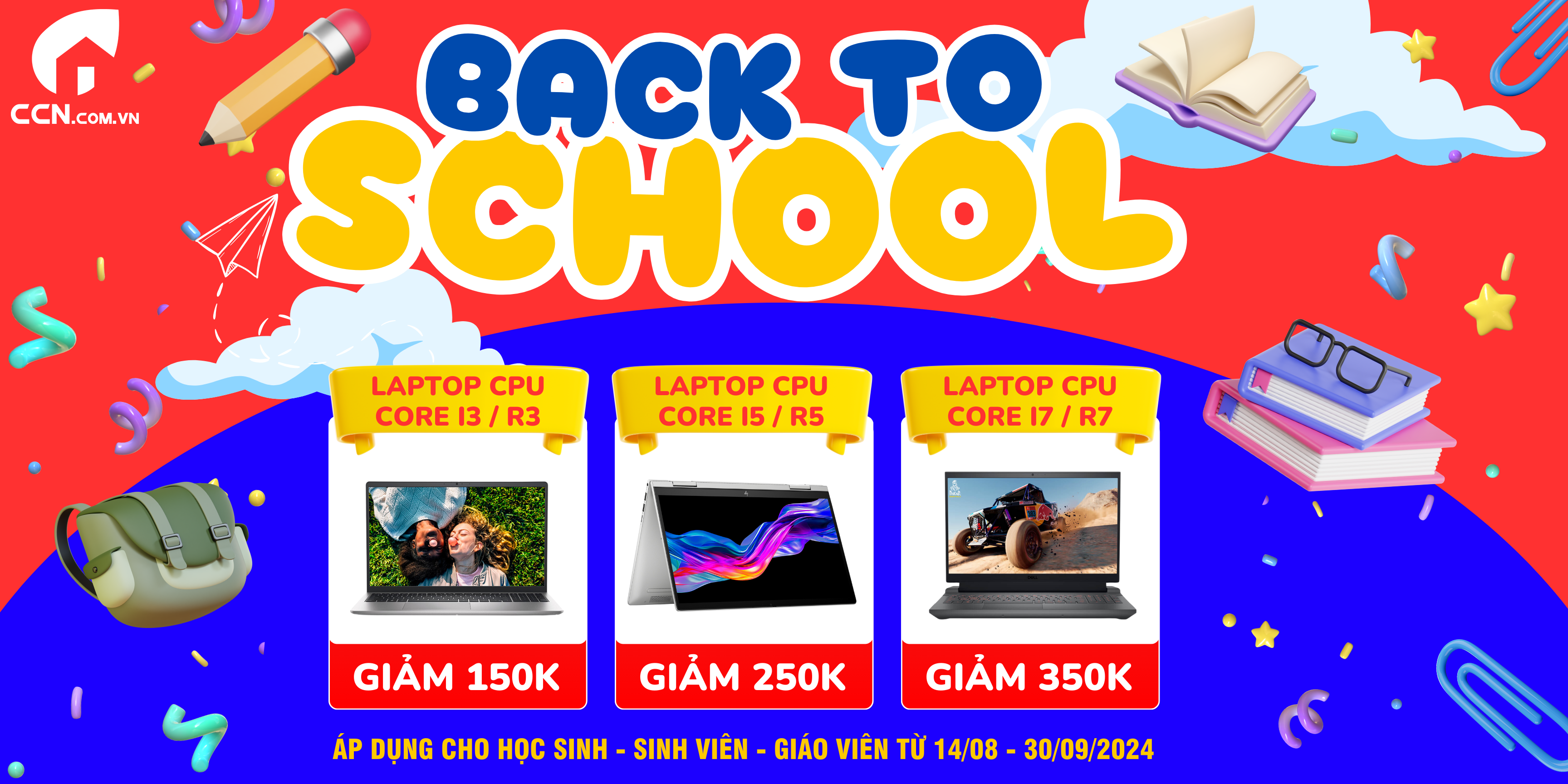 BACK TO SCHOOL 2024: NÂNG CẤP HÀNH TRANG - VỮNG BƯỚC TƯƠNG LAI