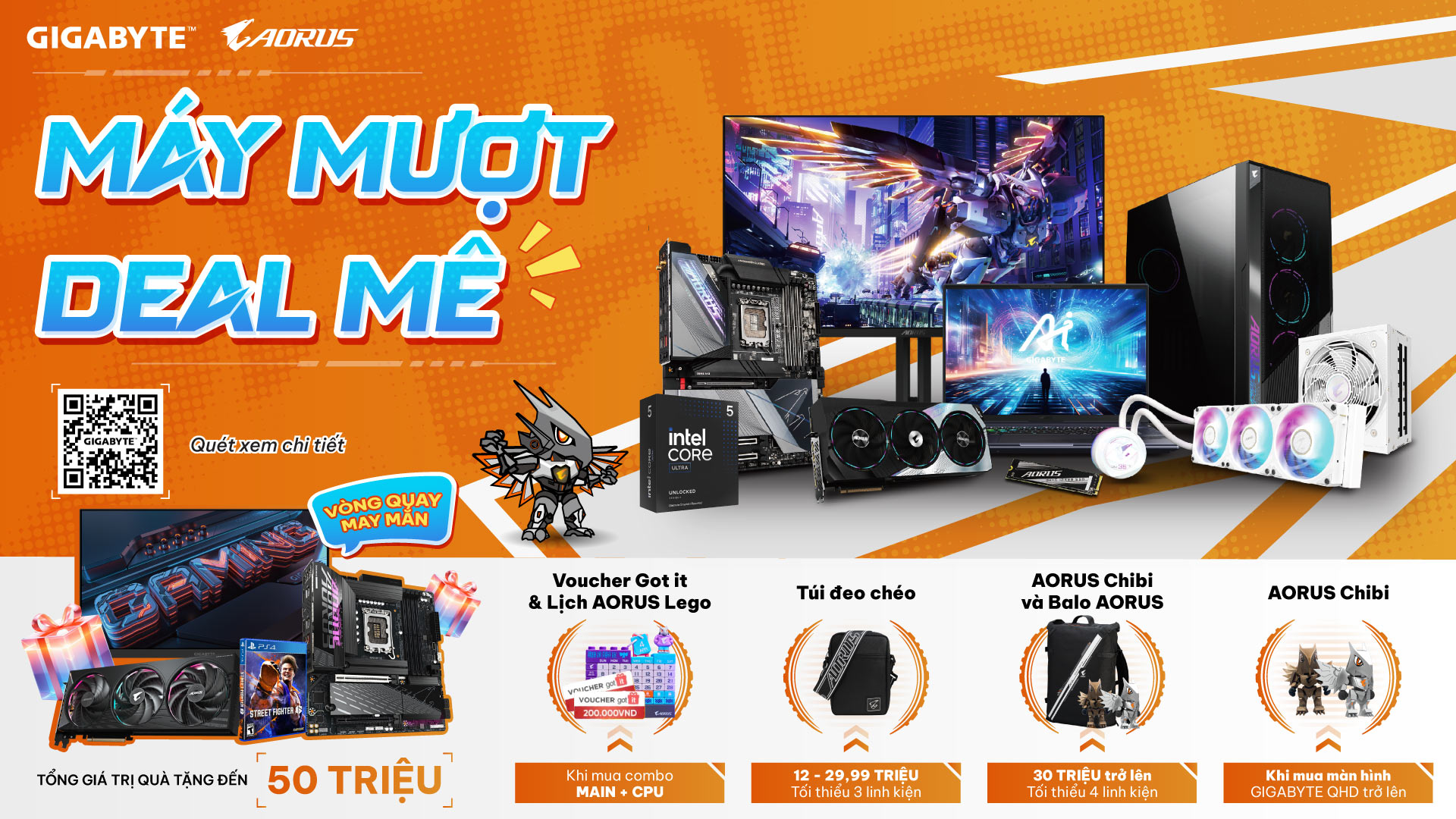 Máy Mượt Deal Mê Cùng GIGABYTE | Ưu Đãi Cực Chất Mùa Hè 2025