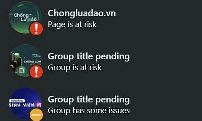 Meta: 'Chúng tôi đang khắc phục lỗi khóa nhóm Facebook'