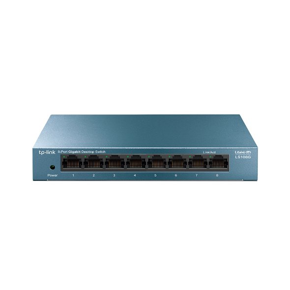 Switch TP-Link LS108G (8 cổng RJ45 10/100/1000Mbps - Vỏ kim loại) 1