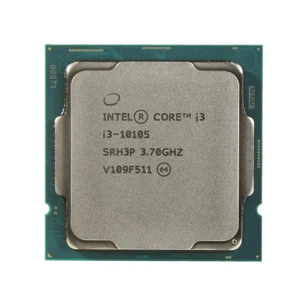 CPU Intel Core i3 10105 Tray New (3.70 Up to 4.40GHz' 6M' 4 Cores 8 Threads) – Socket LGA1200 1