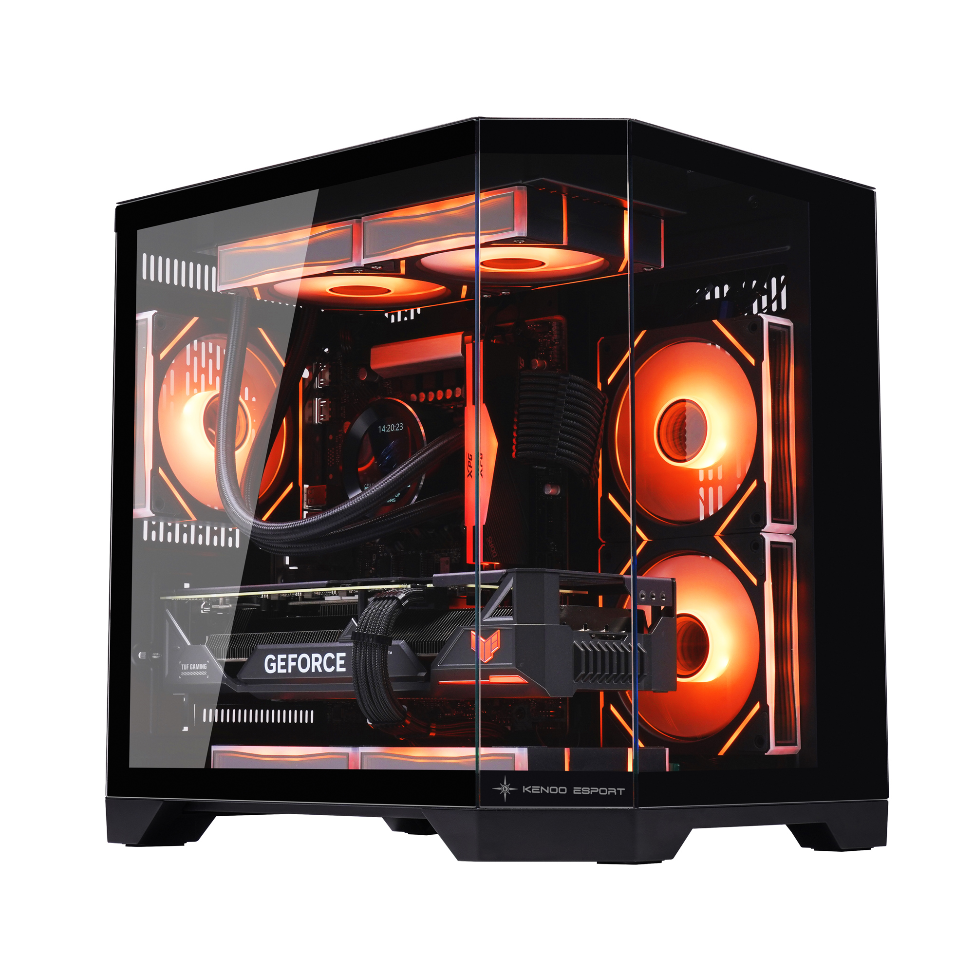 Vỏ máy tính KENOO MCK300 (MATX) 1