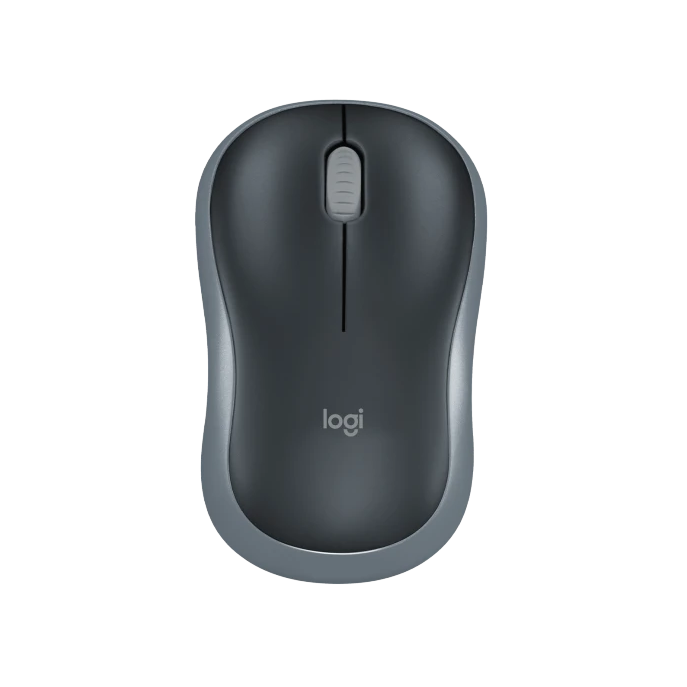 Chuột không dây Logitech M185 Xám 1
