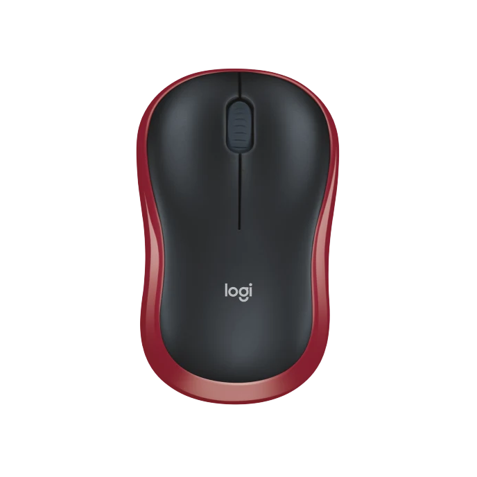 Chuột không dây Logitech M185 Đỏ 1
