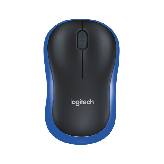 Chuột không dây Logitech M185 Xanh 1