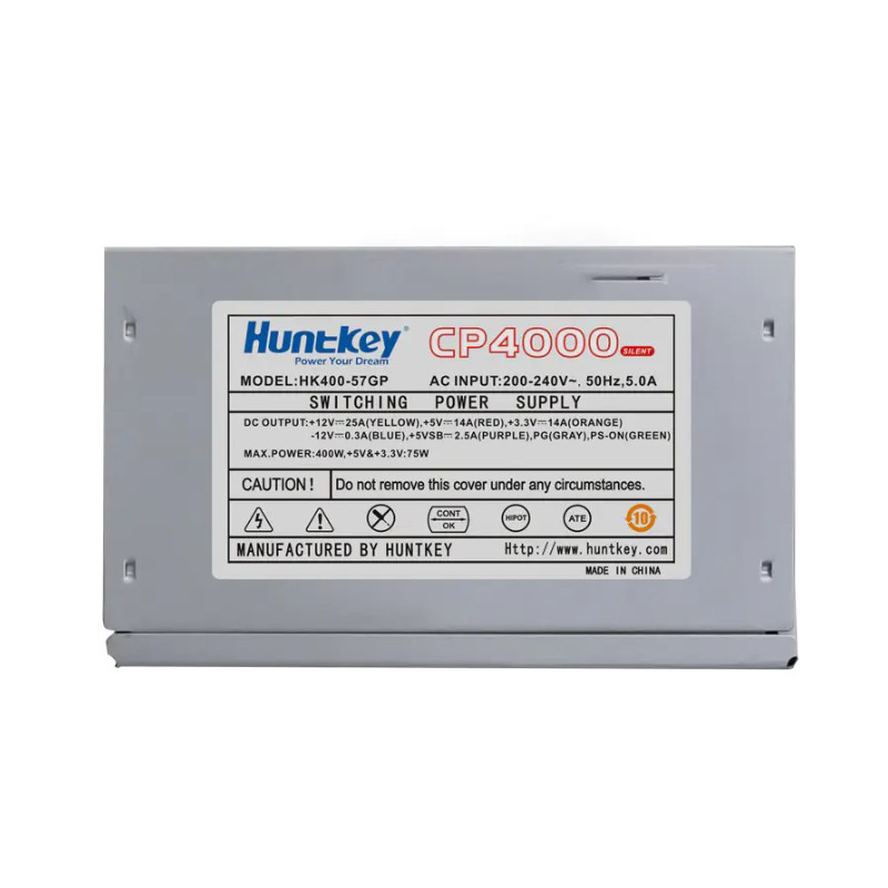 Nguồn Huntkey CP4000 400W - fan 12 (HK400-57GP) 5