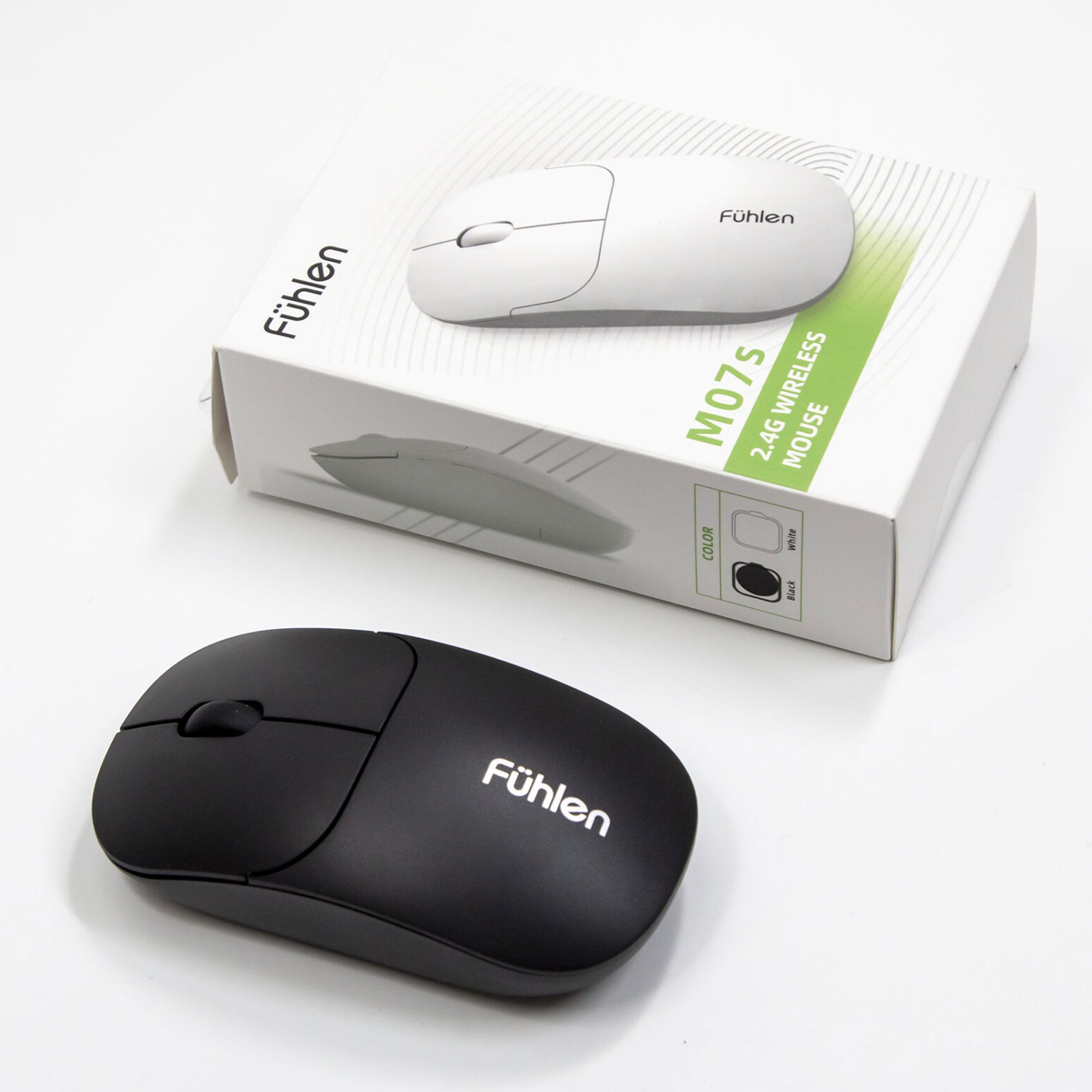 Chuột Fuhlen M07S Wireless Black 5