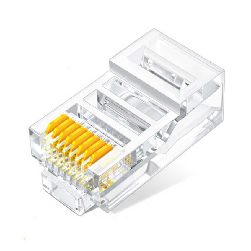 Hạt mạng đầu bấm mạng Ugreen 60558 CAT6 UTP (hộp 100 hạt) 1