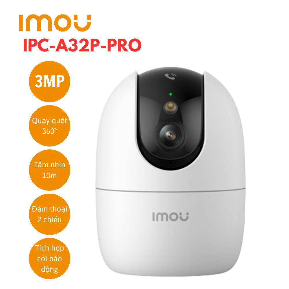 Camera Wifi quay quét 3MP IMOU IPC-A32P-PRO (Ranger 2 Pro) 1