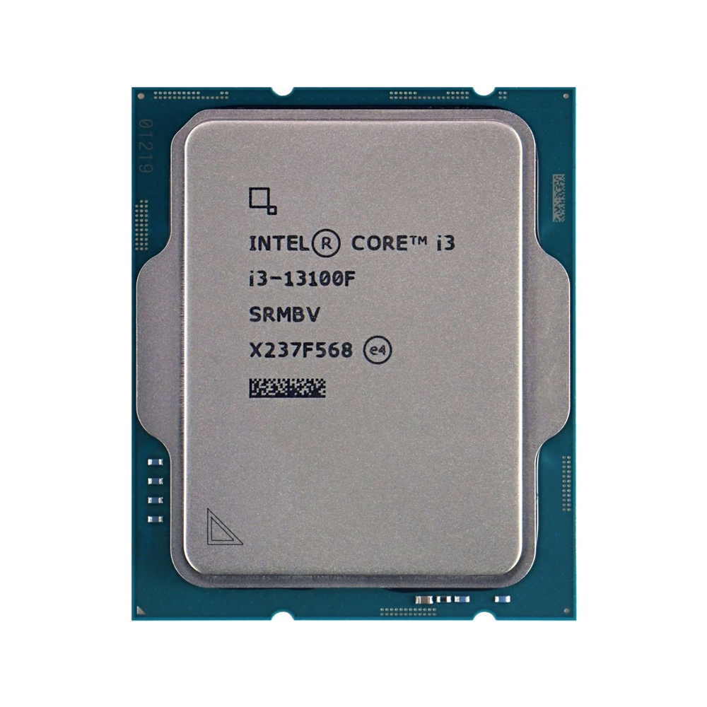 CPU Intel Core i3 13100F (up to 4.5Ghz' 4 nhân 8 luồng' 12MB Cache' 65W) - Tray 1