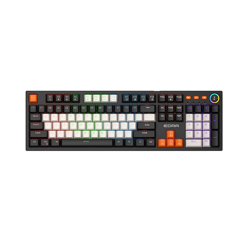 Bàn phím cơ EDRA EK3104K Red switch 1