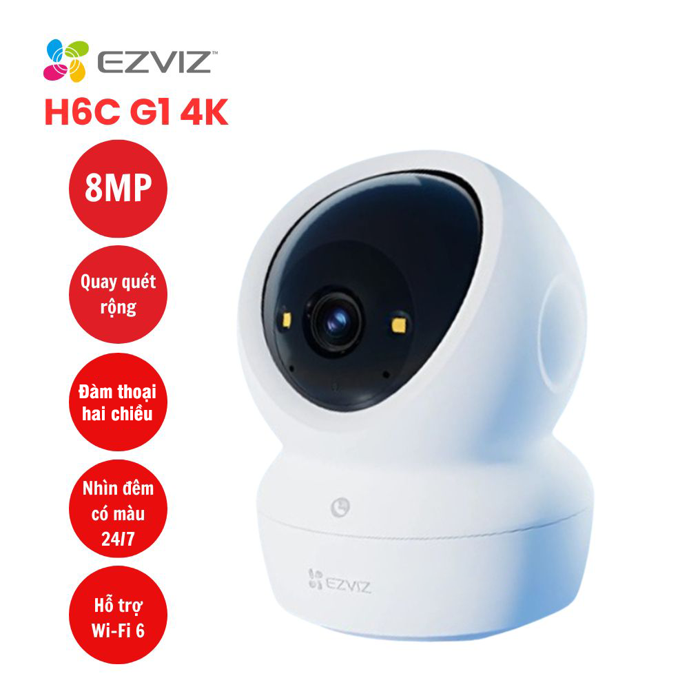 Camera trong nhà EZVIZ H6C G1 4K 1