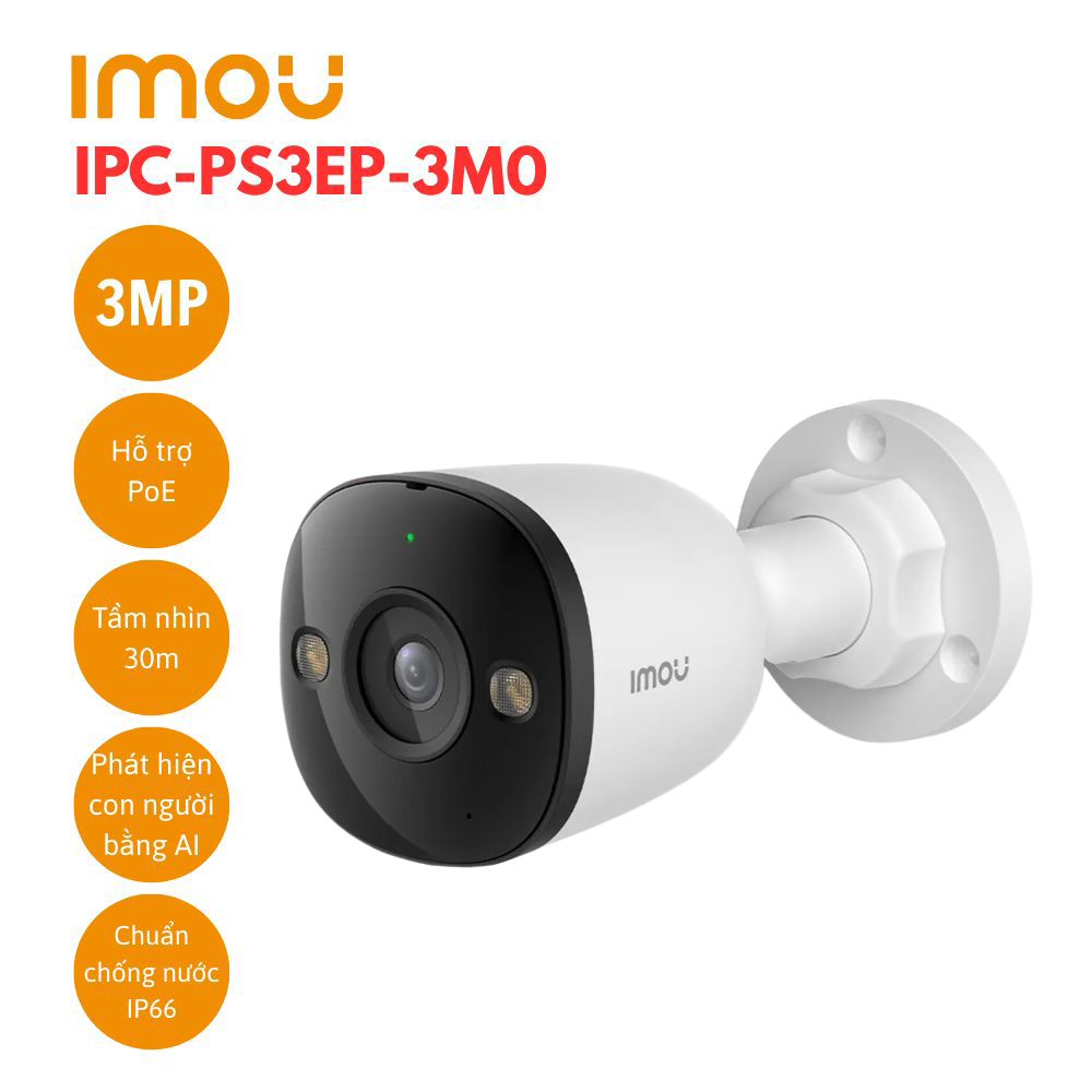 Camera IP PoE 3MP IMOU IPC-PS3EP-3M0 1