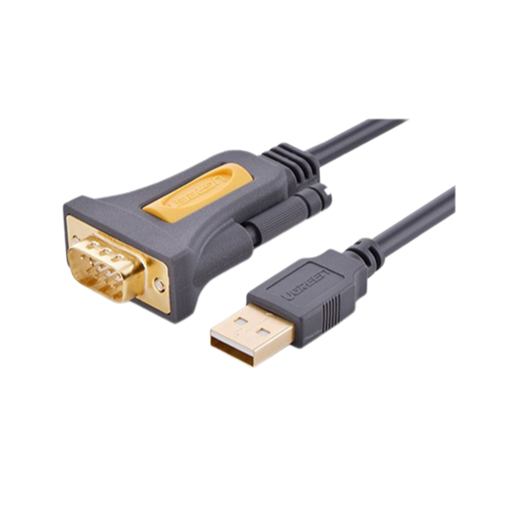 Cáp USB to Com RS232 dài 1'5m chính hãng Ugreen 20211 cao cấp 1