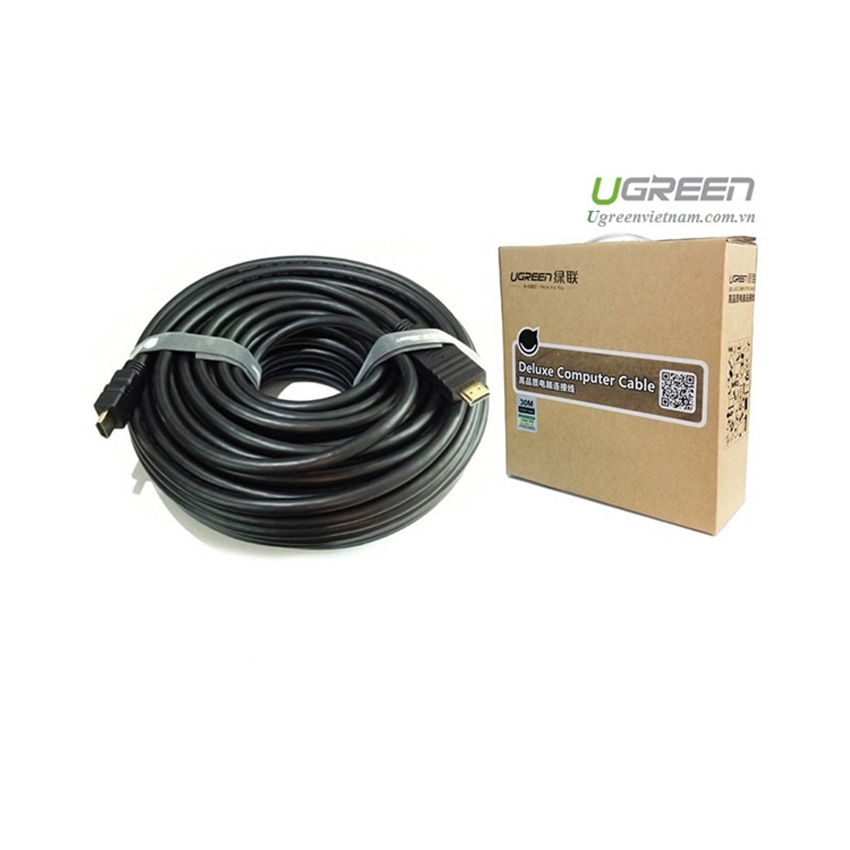 Cáp HDMI 30m Ugreen 10114 chính hãng' chuẩn 1.4 3