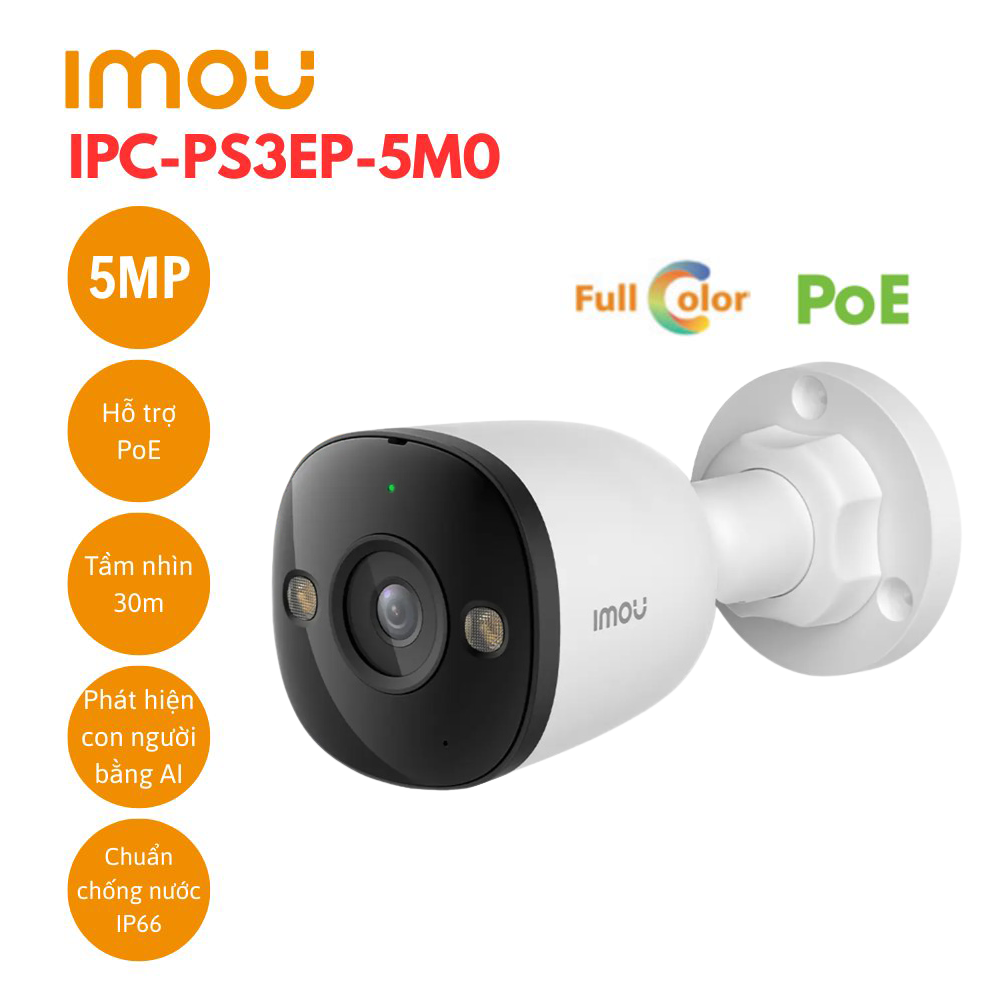 Camera IP PoE 5MP IMOU IPC-PS3EP-5M0 1