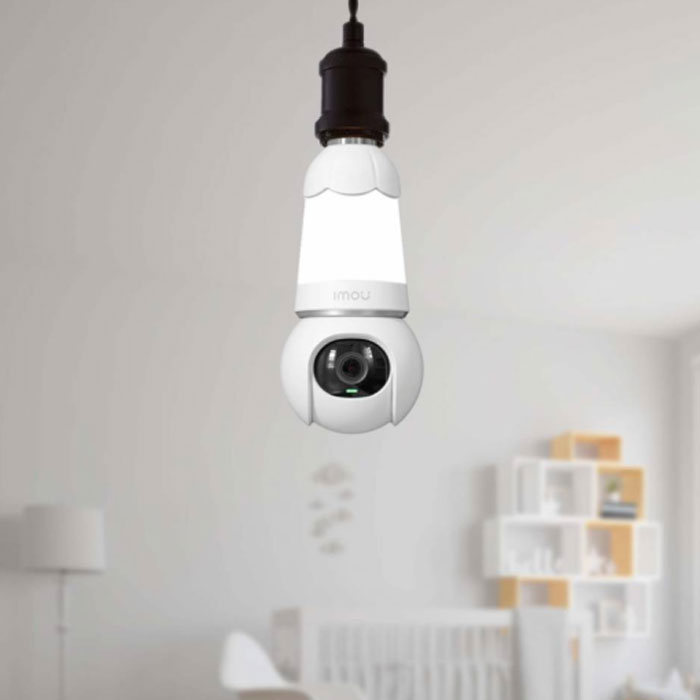 Camera Wifi quay quét bóng đèn 3MP iMOU IPC-S6DP-3M0WEB-E27 2