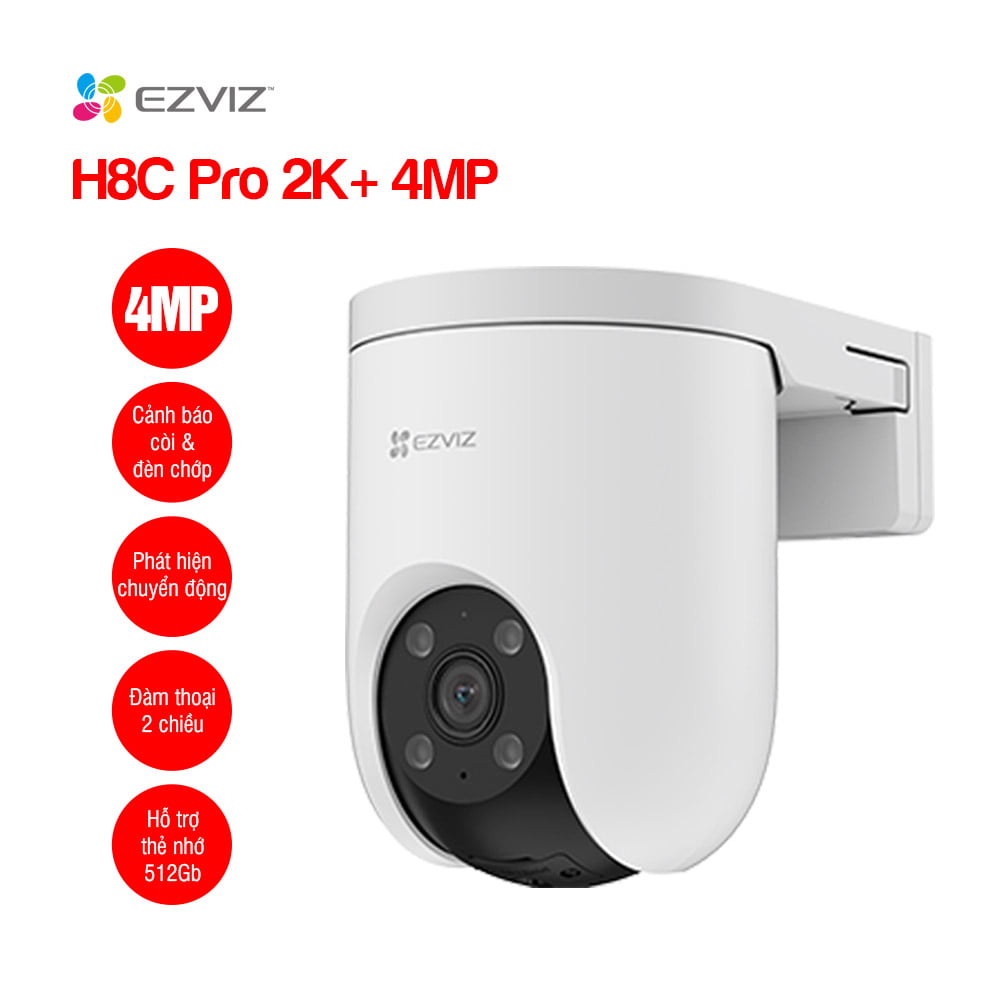 Camera WiFi EZVIZ H8C Pro 2K+ 4MP 1