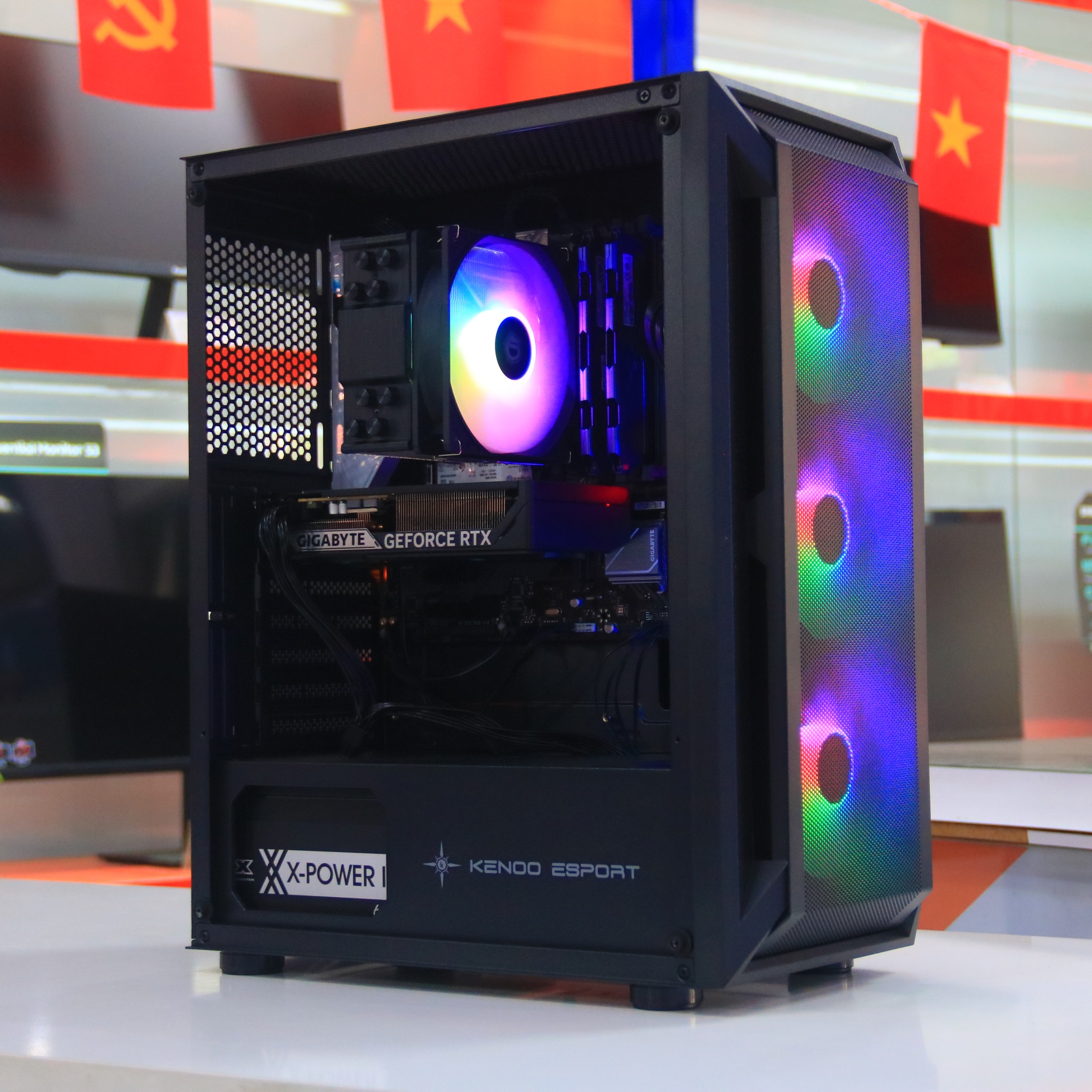 Bộ PC Gaming Intel Core i5-14400F' RAM 16GB' RTX 5060 8GB GDDR7 1