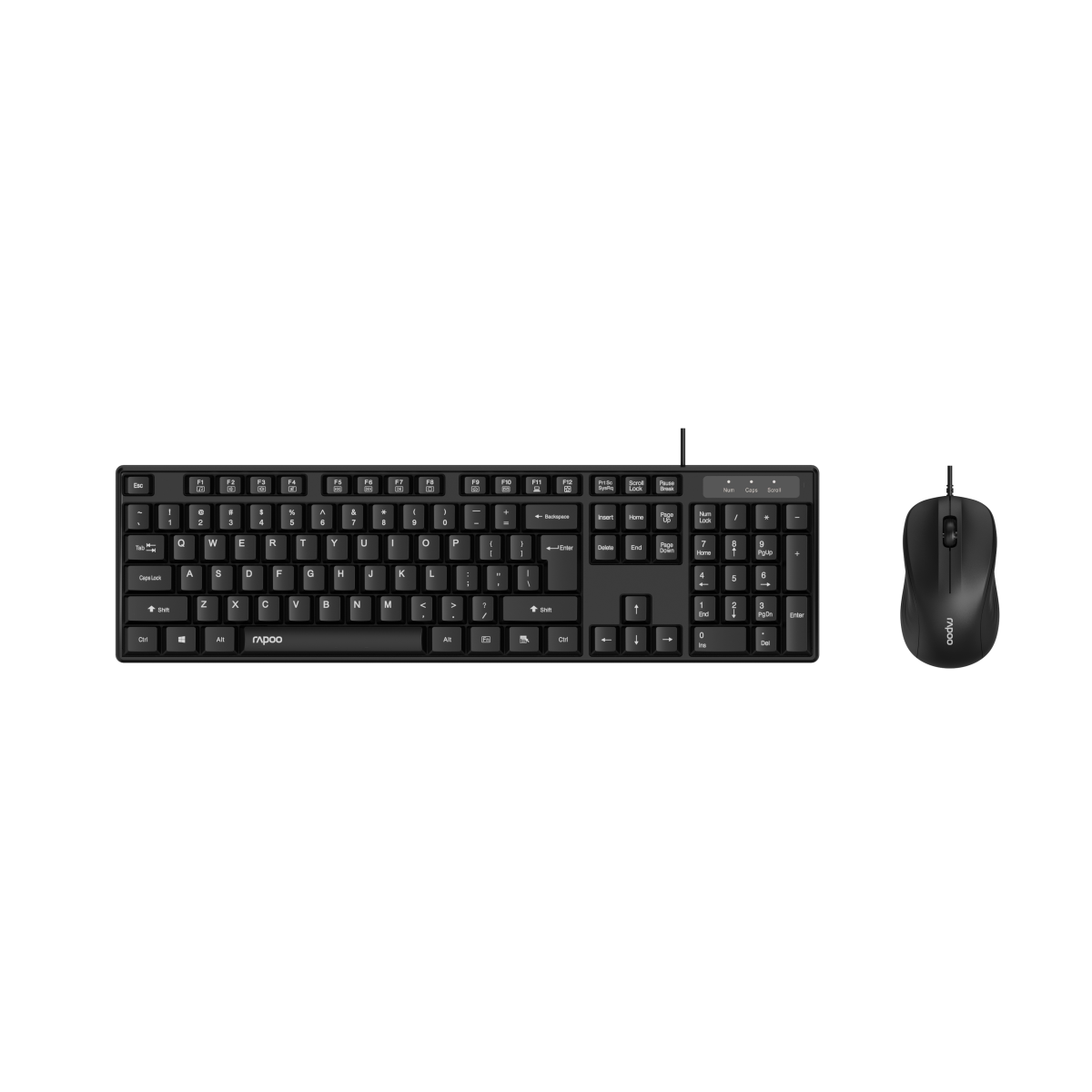 BỘ BÀN PHÍM CHUỘT CÓ DÂY RAPOO MK1 1