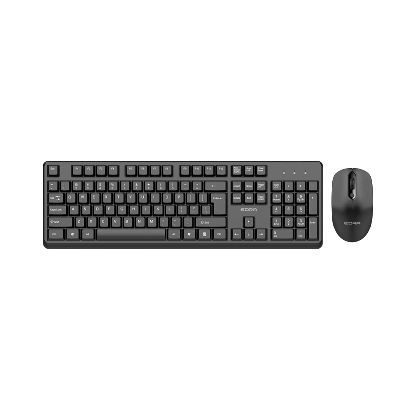 Bộ bàn phím chuột không dây EDRA EC802W 1